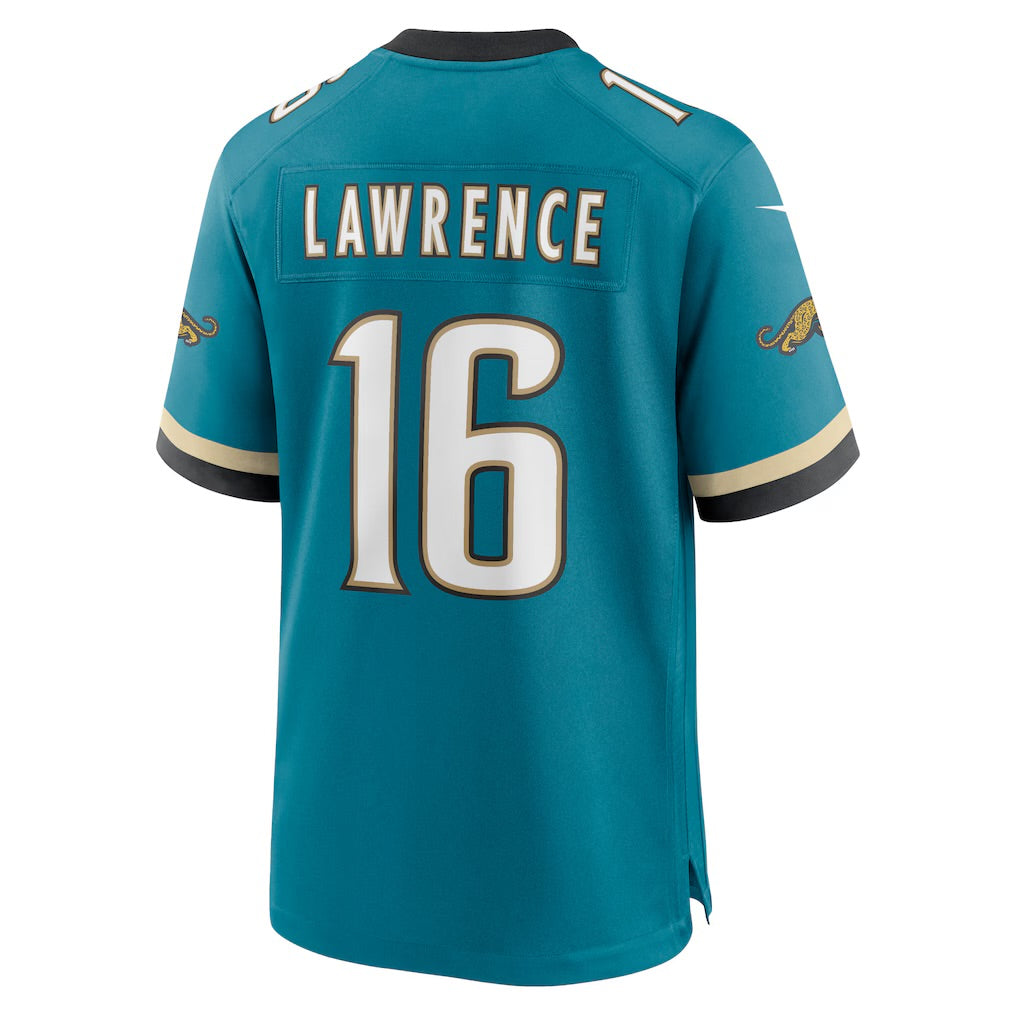 Camisa Jacksonville Jaguars Trevor Lawrence Verde-Azulado