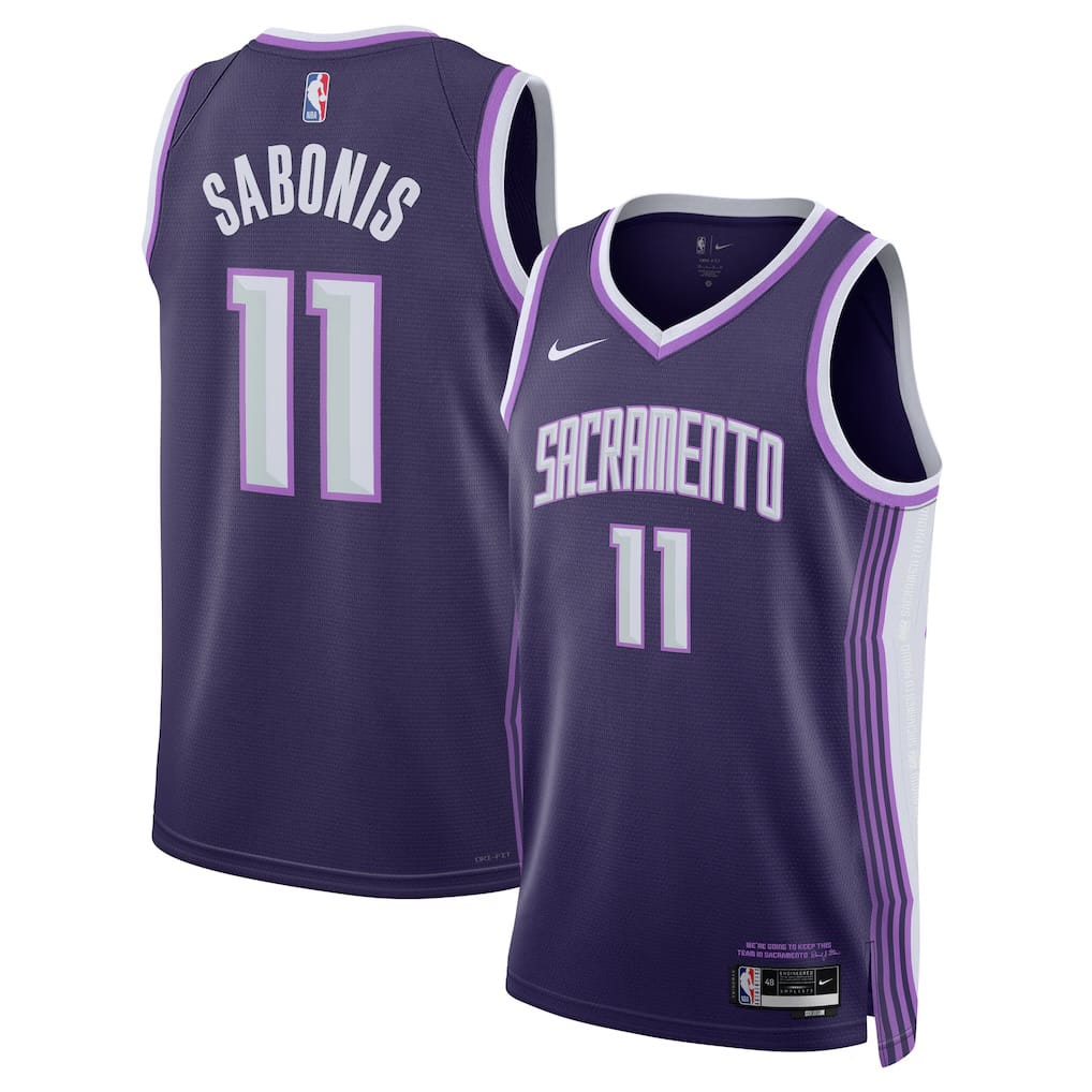 Regata Sacramento Kings Domantas Sabonis City Edition