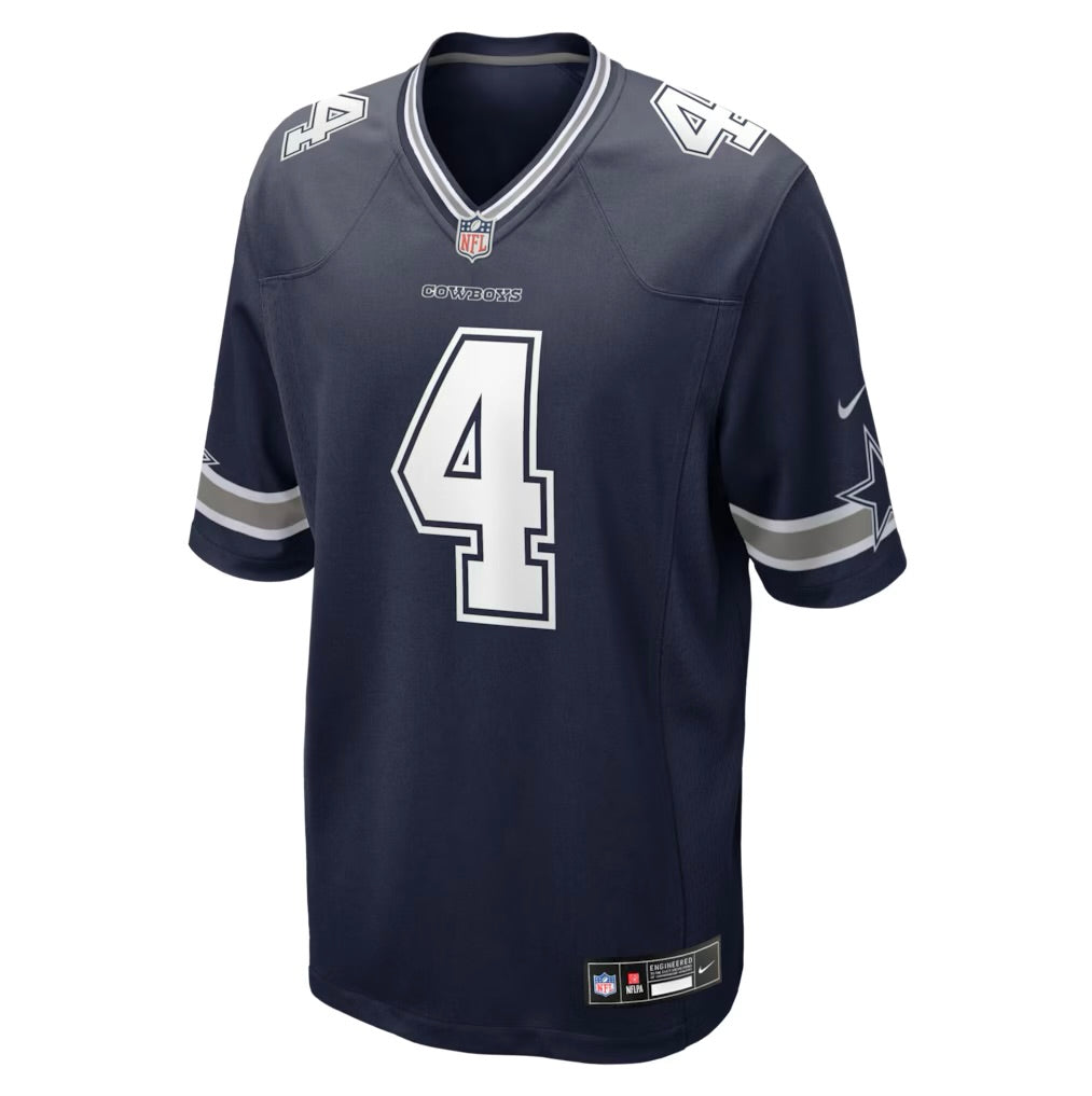 Camisa Dallas Cowboys Dak Prescott Azul