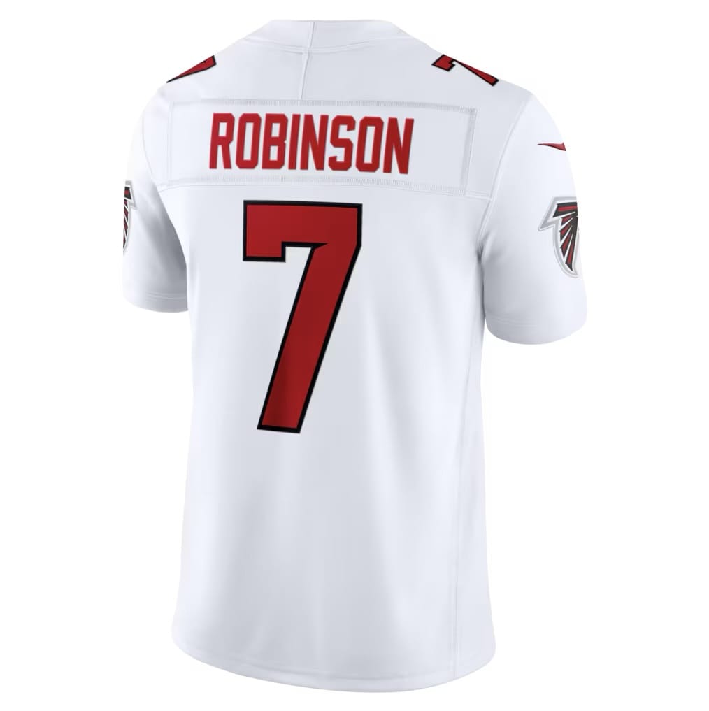 Camisa Atlanta Falcons Bijan Robinson Branca