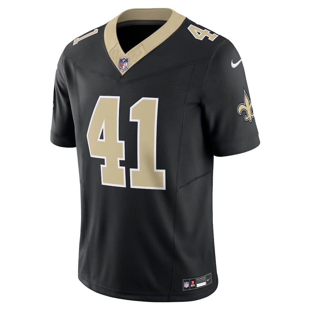 Camisa New Orleans Saints Alvin Kamara Preta