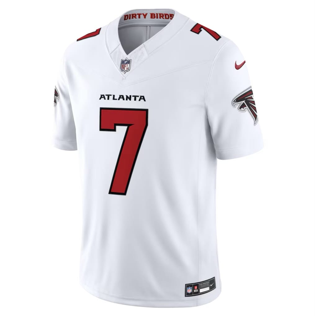 Camisa Atlanta Falcons Bijan Robinson Branca