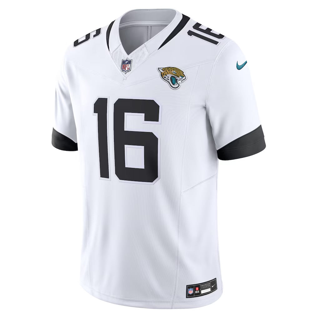 Camisa Jacksonville Jaguars Trevor Lawrance Branca