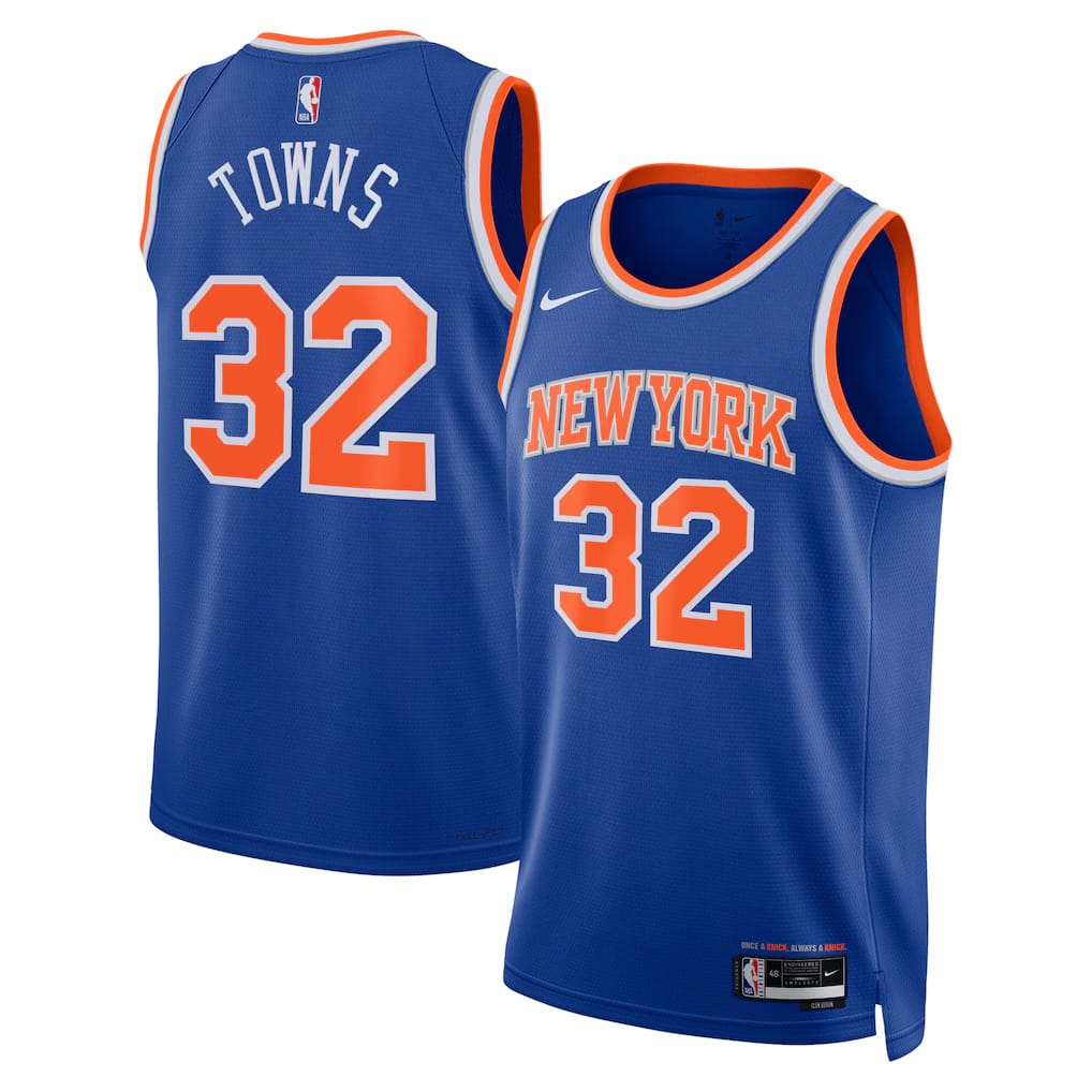 Regata New York Knicks Karl-Anthony Towns Icon Edition
