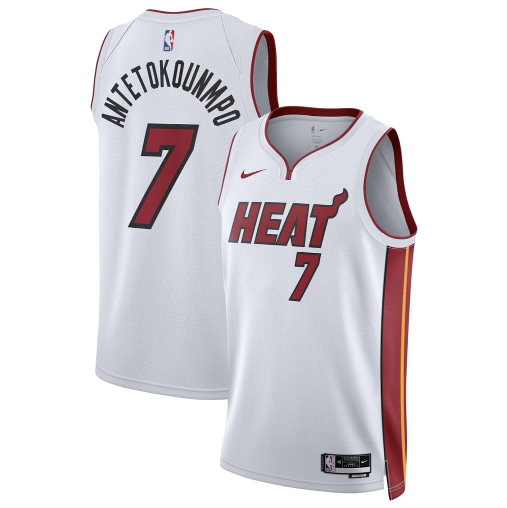 Regata Miami Heat Giannis Antetokoumpo Association Edition