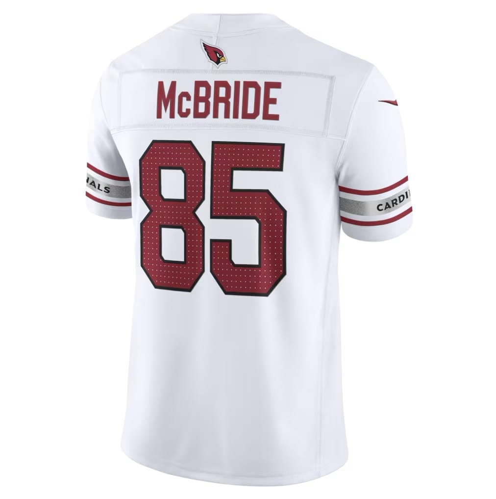 Camisa Arizona Cardinals Trey McBride Branca