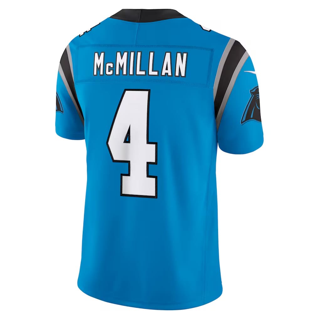 Camisa Carolina Panthers Tetairoa McMillan Azul