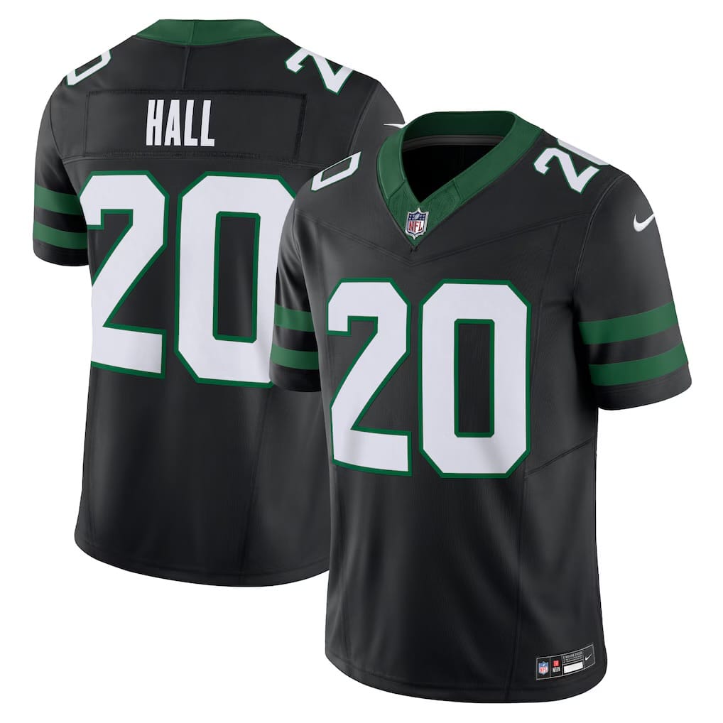 Camisa New York Jets Breece Hall Preta