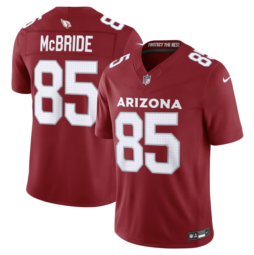 Camisa Arizona Cardinals Trey McBride Vermelha