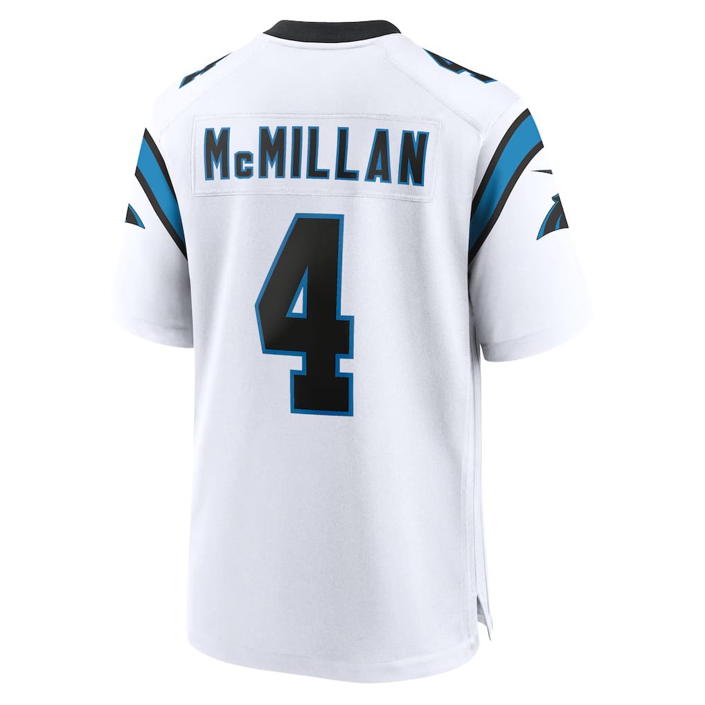 Camisa Carolina Panthers Tetairoa McMillan Branca