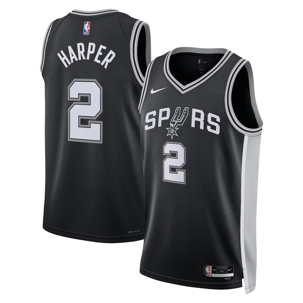 Regata San Antonio Spurs Dylan Harper Icon Edition