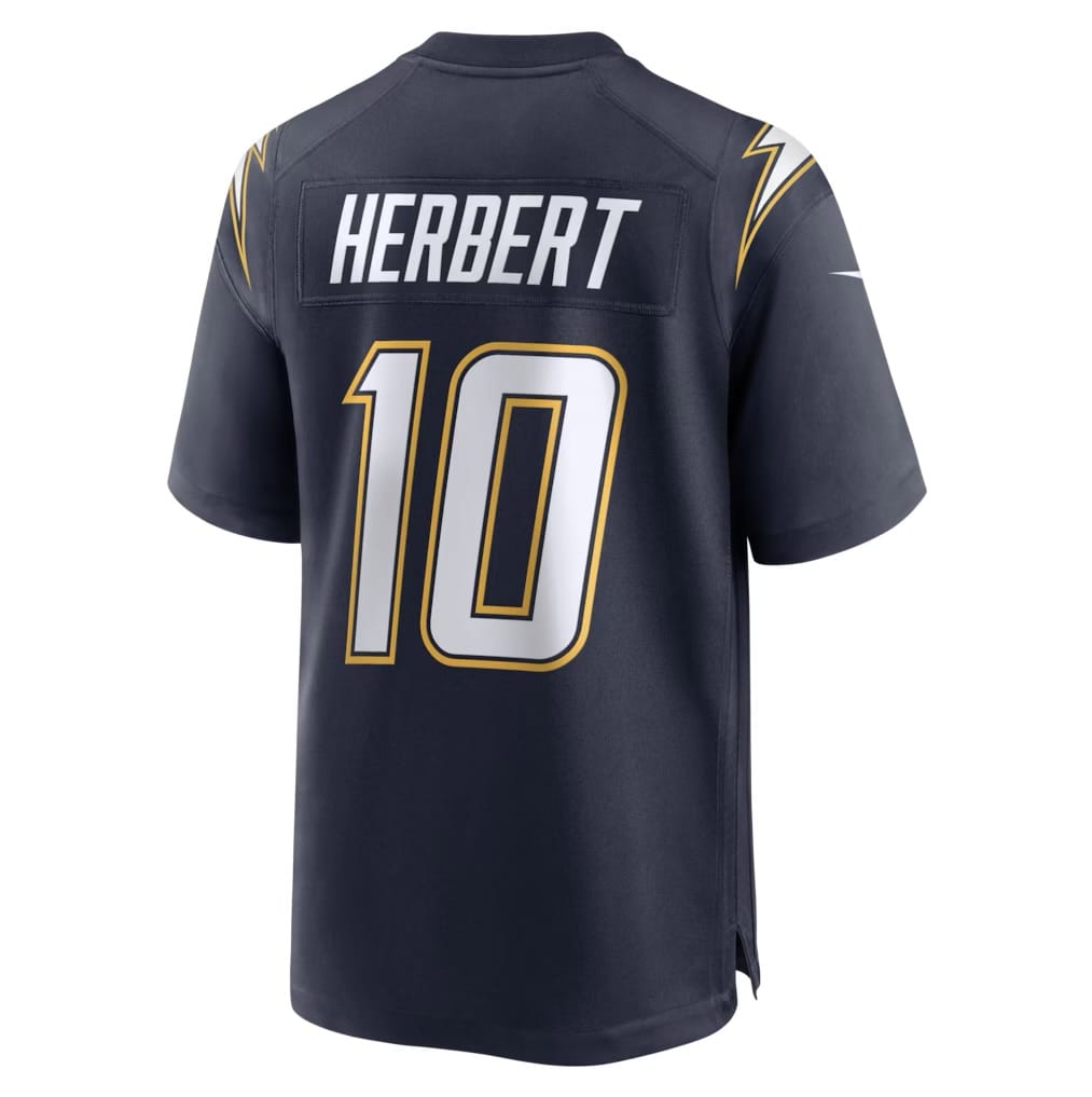 Camisa Los Angeles Chargers Justin Herbert Azul