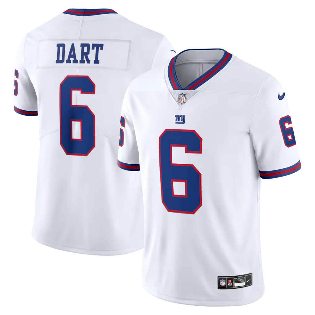 Camisa New York Giantes Jaxson Dart Branca