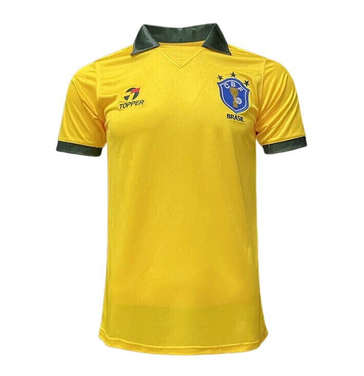 Camisa Retrô Seleção Brasil I 1986