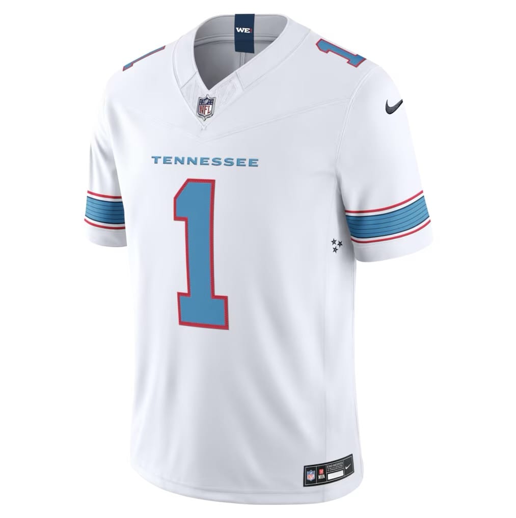 Camisa Tennessee Titans Cameron Ward Branca