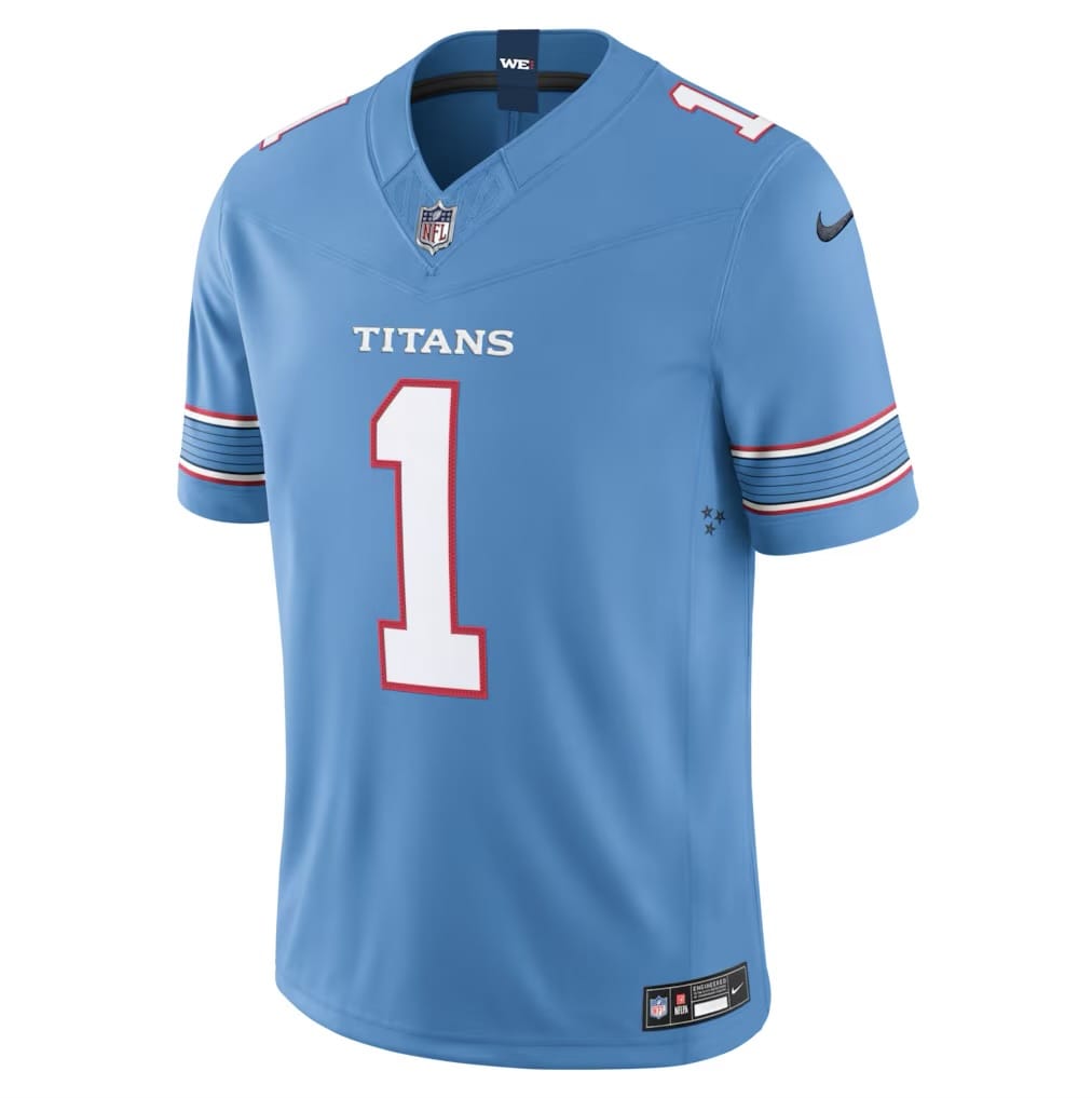 Camisa Tennessee Titans Cameron Ward Azul