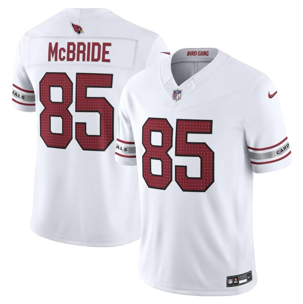 Camisa Arizona Cardinals Trey McBride Branca