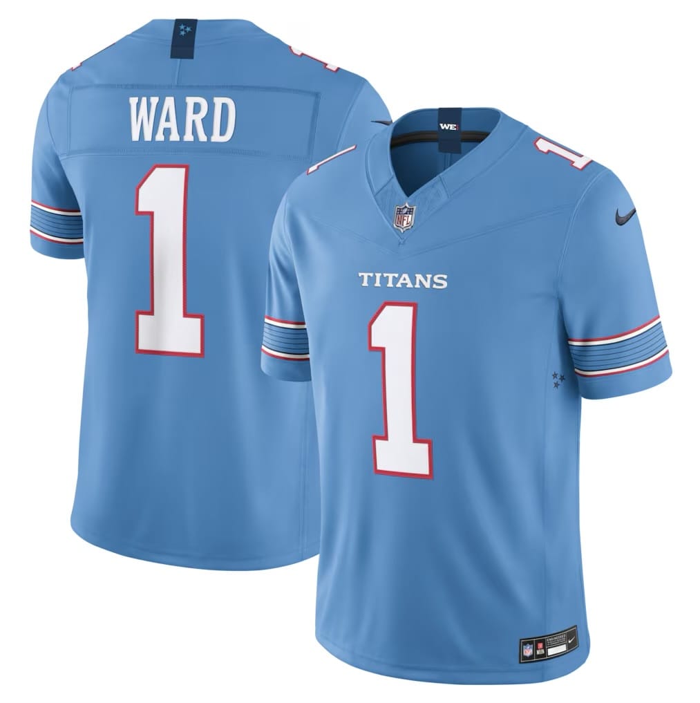 Camisa Tennessee Titans Cameron Ward Azul