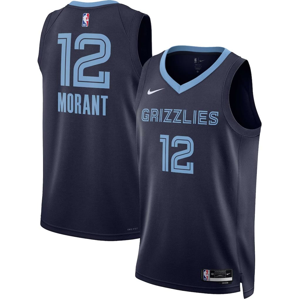 Regata Memphis Grizzlies Ja Morant Icon Edition