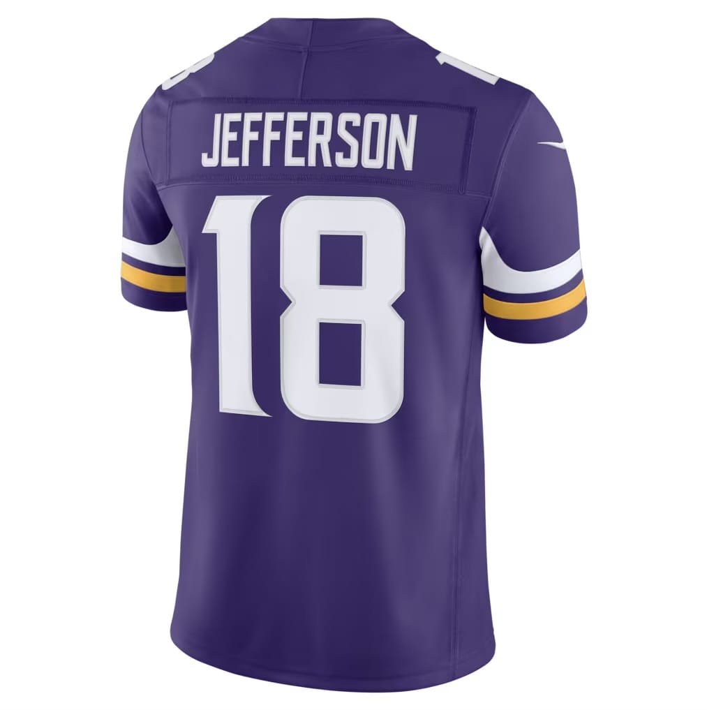Camisa Minnesota Vikings Justin Jefferson Roxa