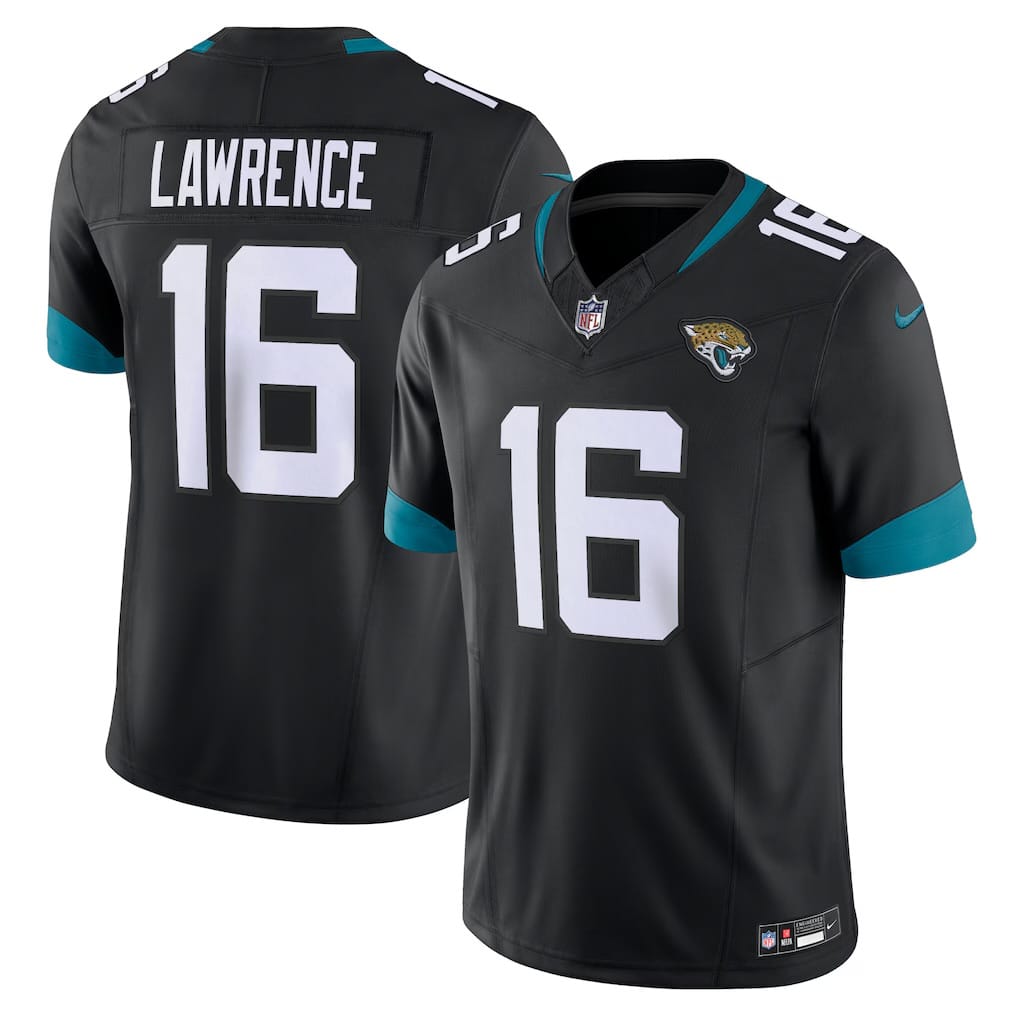 Camisa Jacksonville Jaguars Trevor Lawrence Preta