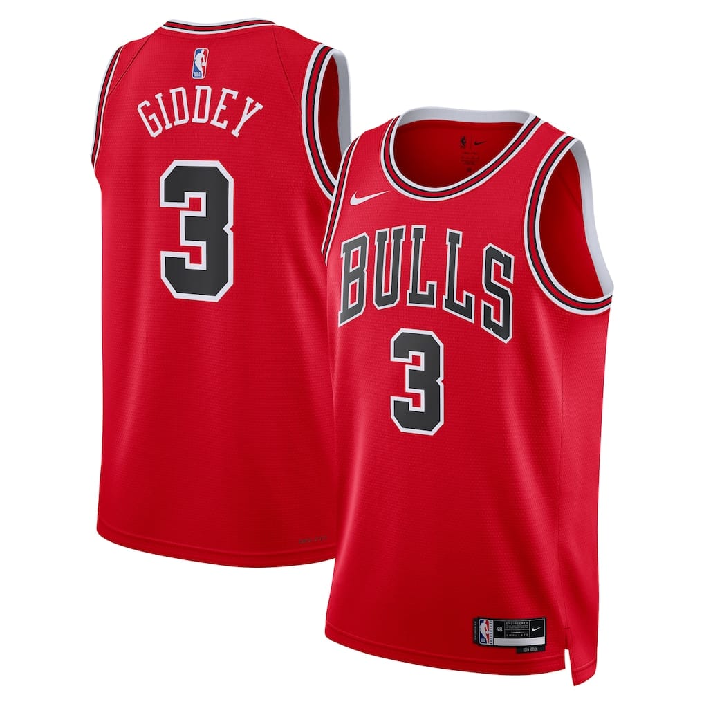 Regata Chicago Bulls Josh Giddey Icon Edition