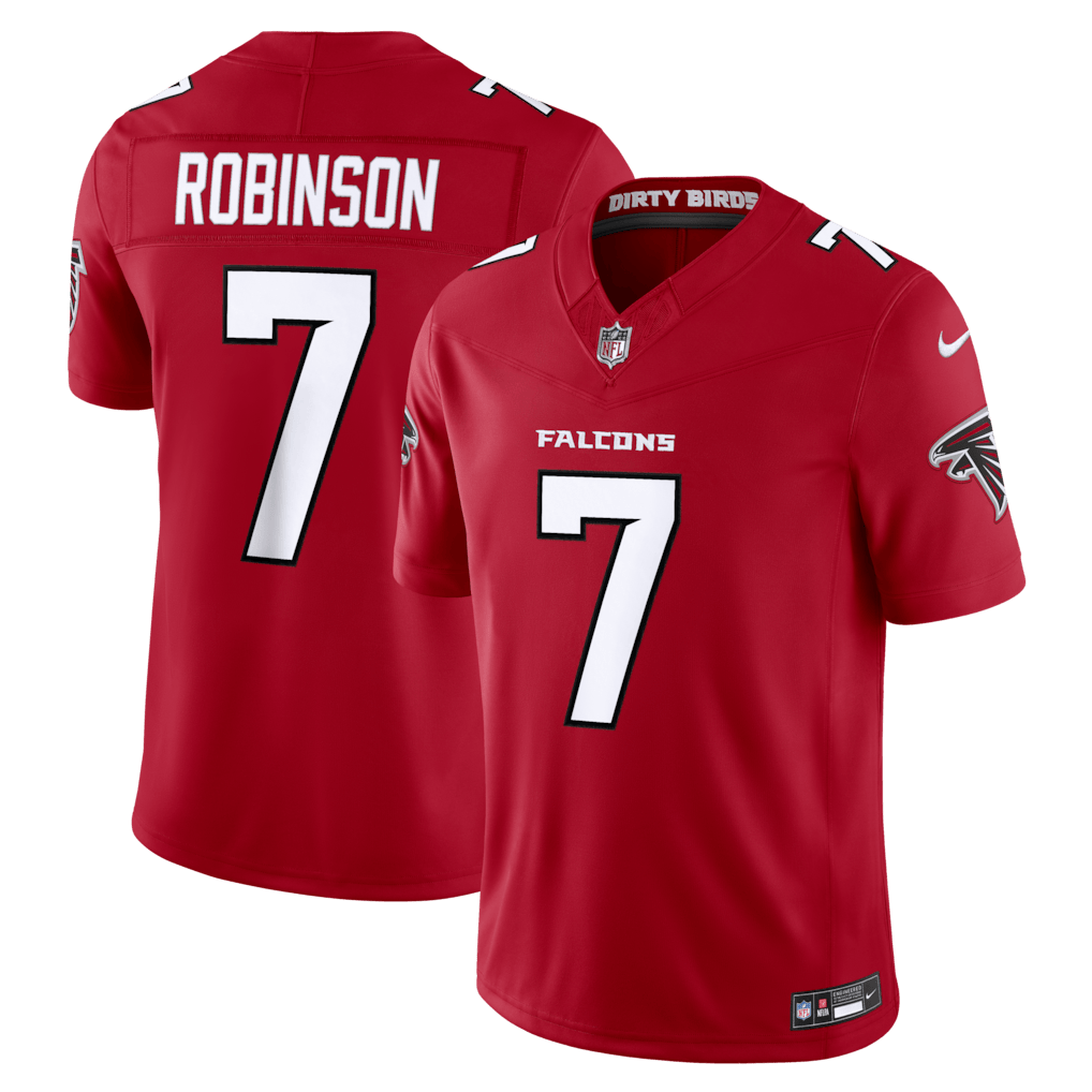 Camisa Atlanta Falcons Bijan Robinson Vermelha