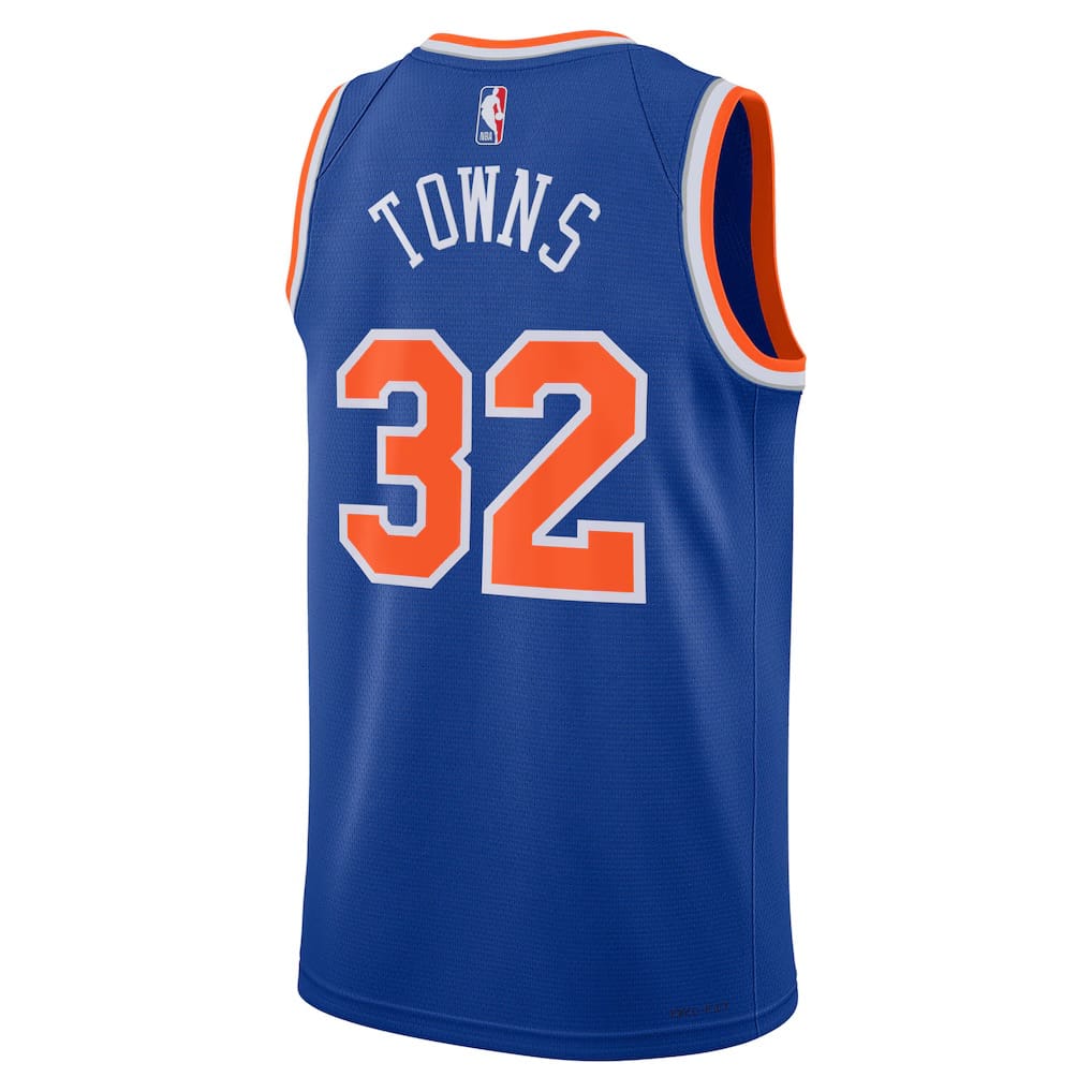 Regata New York Knicks Karl-Anthony Towns Icon Edition