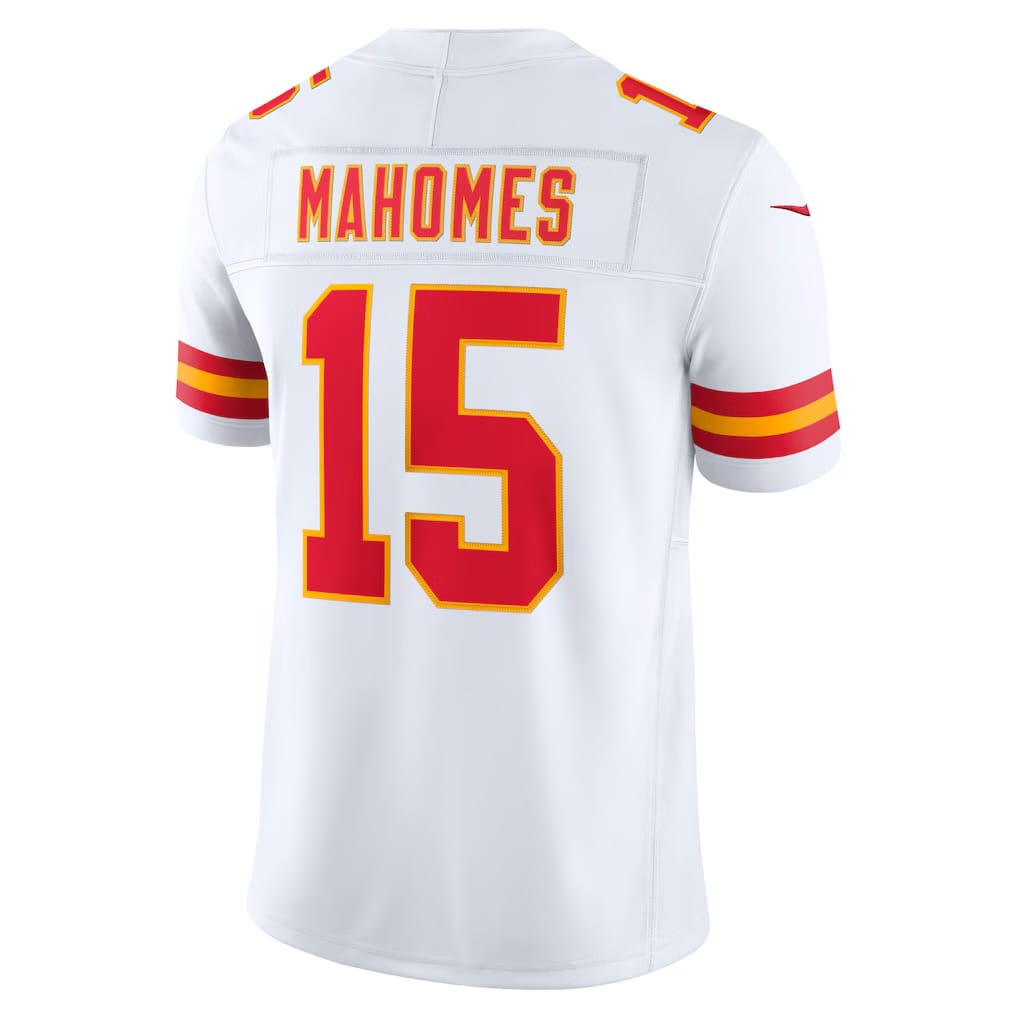 Camisa Kansas City Chiefs Patrick Mahomes Branca