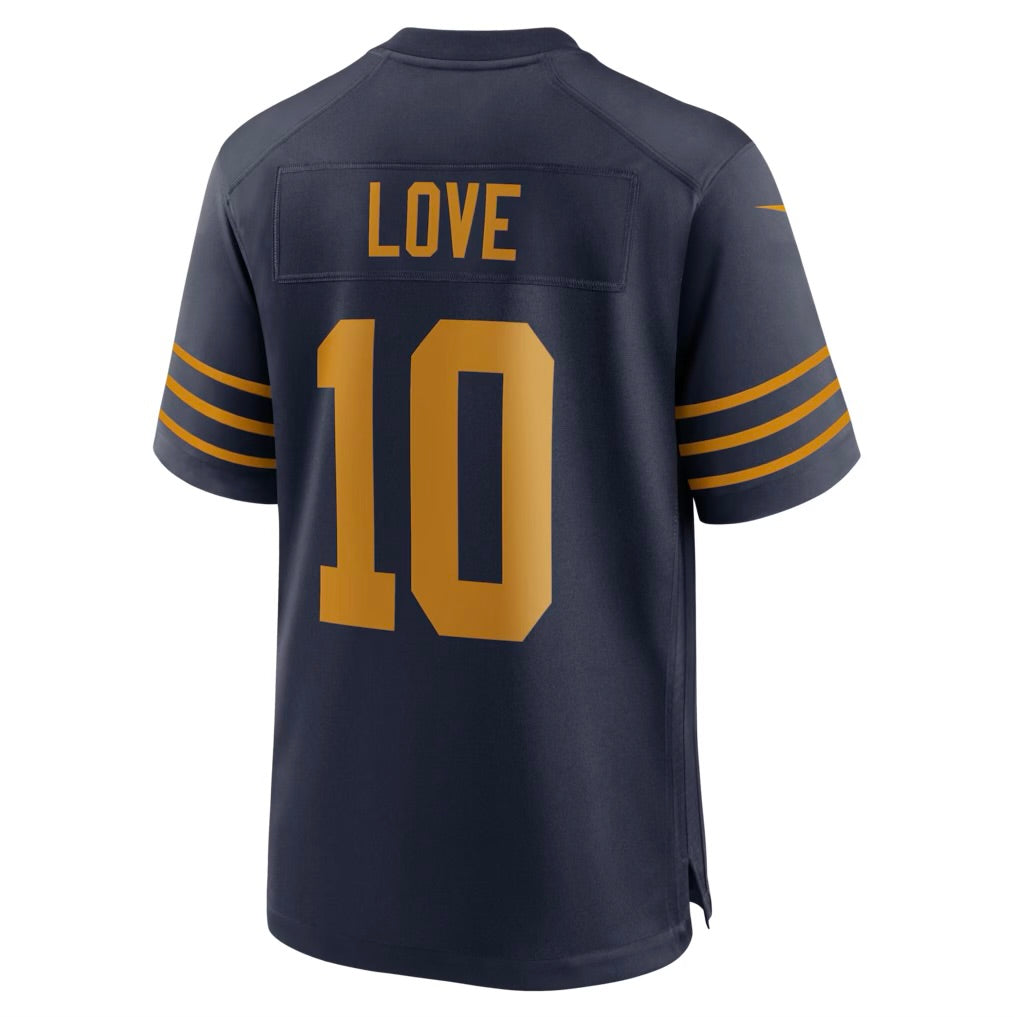 Camisa Green Bay Packers Jordan Love Azul