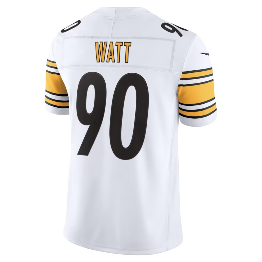 Camisa Pittsburgh Steelers T. J. Watt Branca