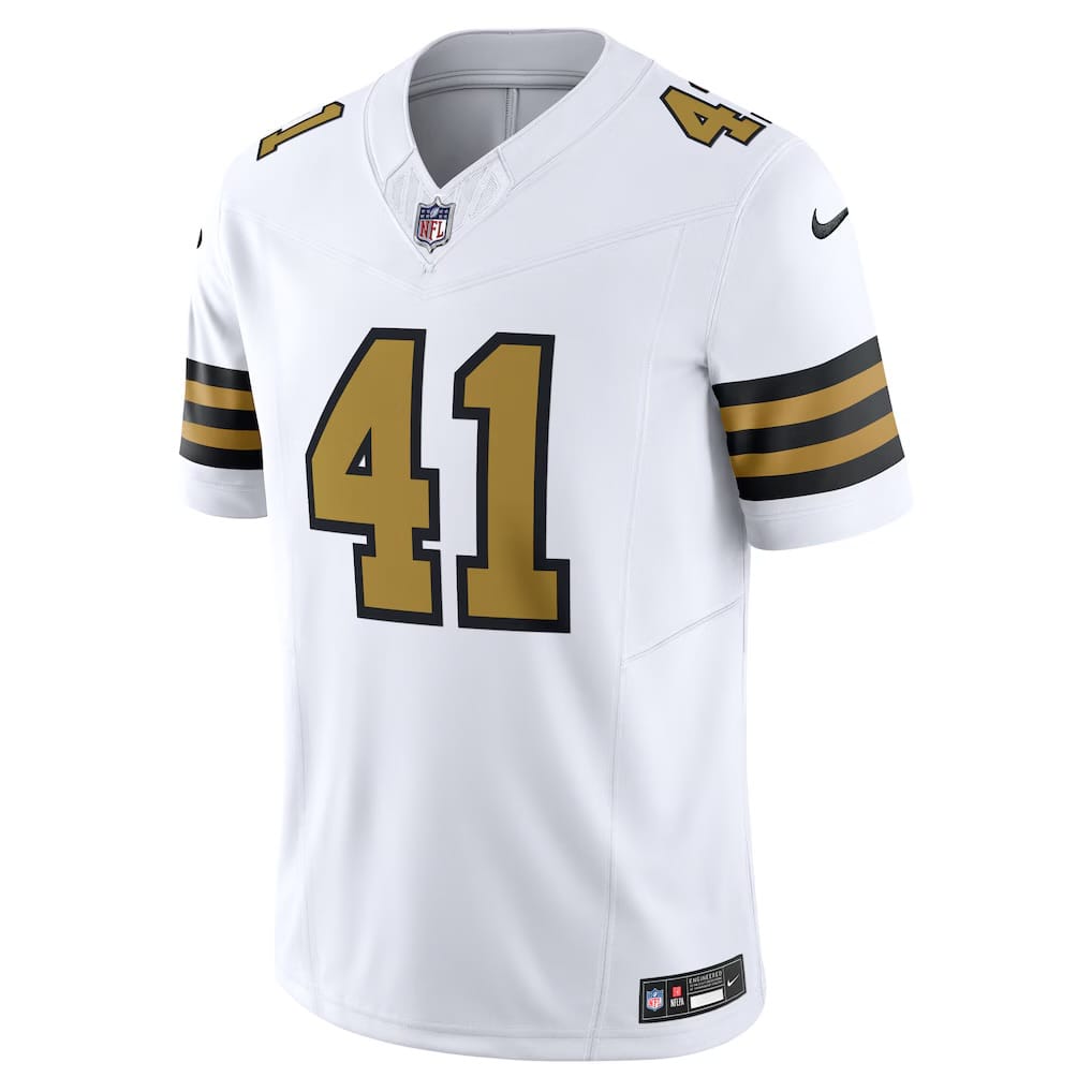 Camisa New Orleans Saints Alvin Kamara Branca