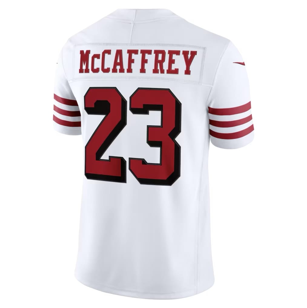 Camisa San Francisco 49ers Christian McCaffrey Branca