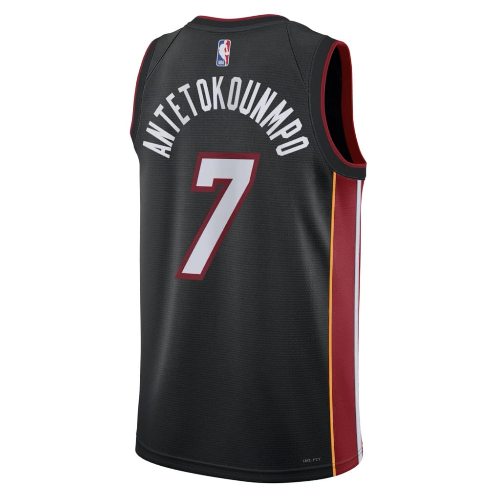 Regata Miami Heat Giannis Antetokoumpo Icon Edition