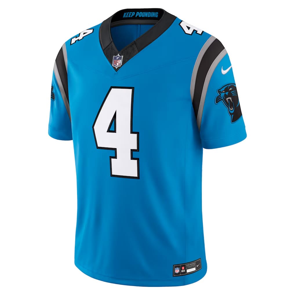 Camisa Carolina Panthers Tetairoa McMillan Azul