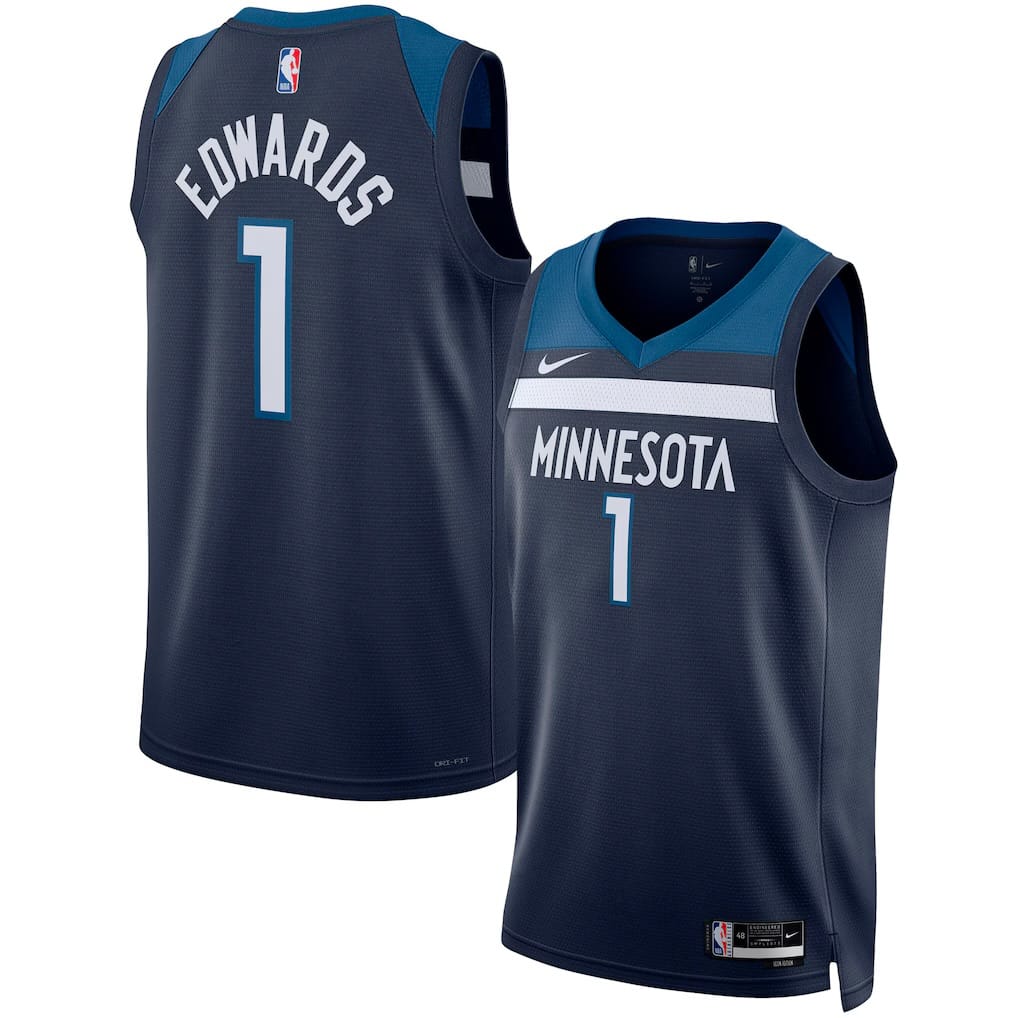 Regata Minnesota Timberwolves Anthony Edwards Icon Edition