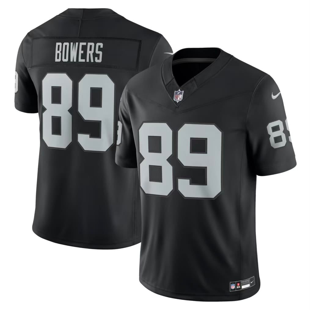 Camisa Las Vegas Raiders Brock Bowers Preta