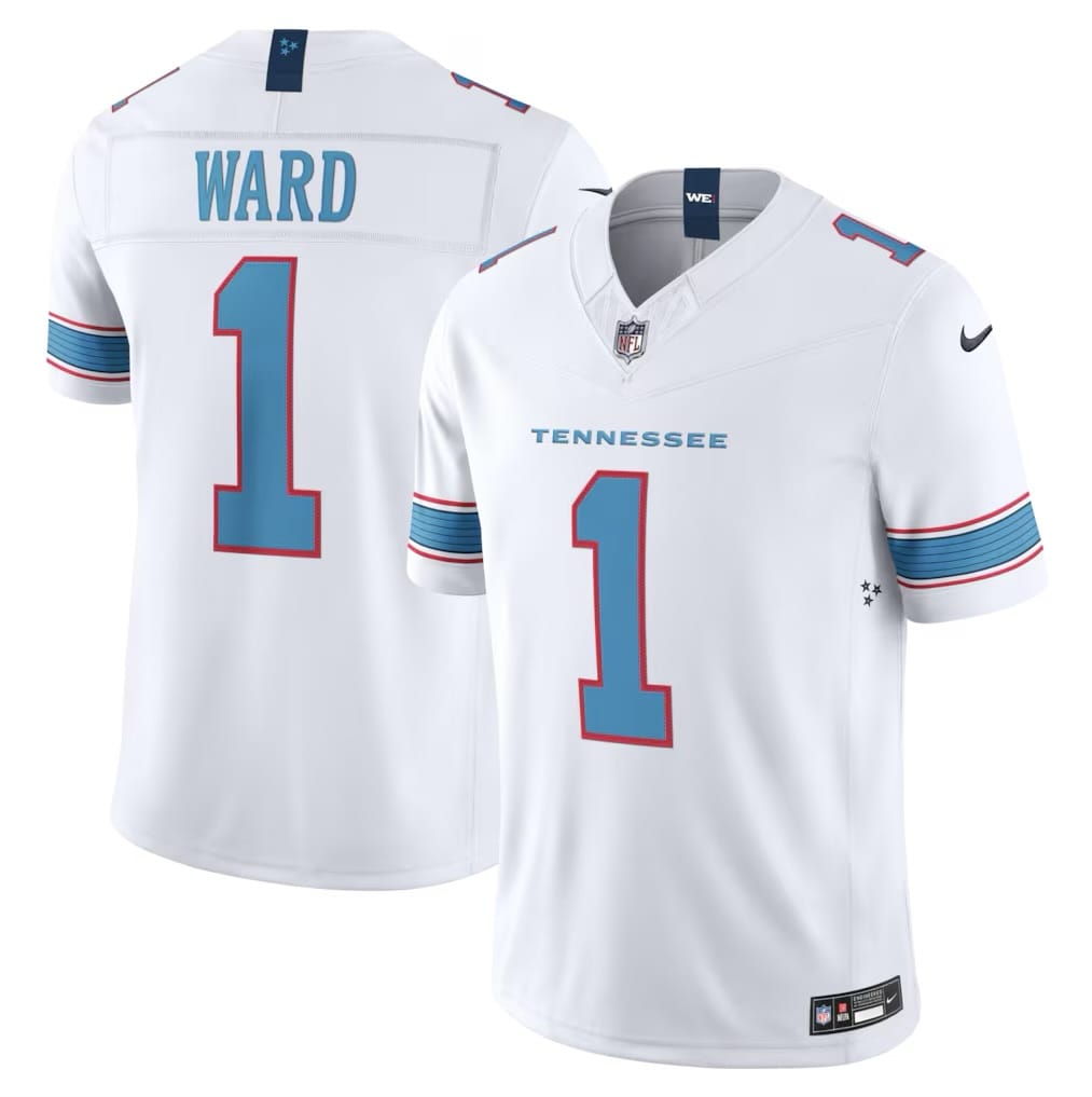 Camisa Tennessee Titans Cameron Ward Branca