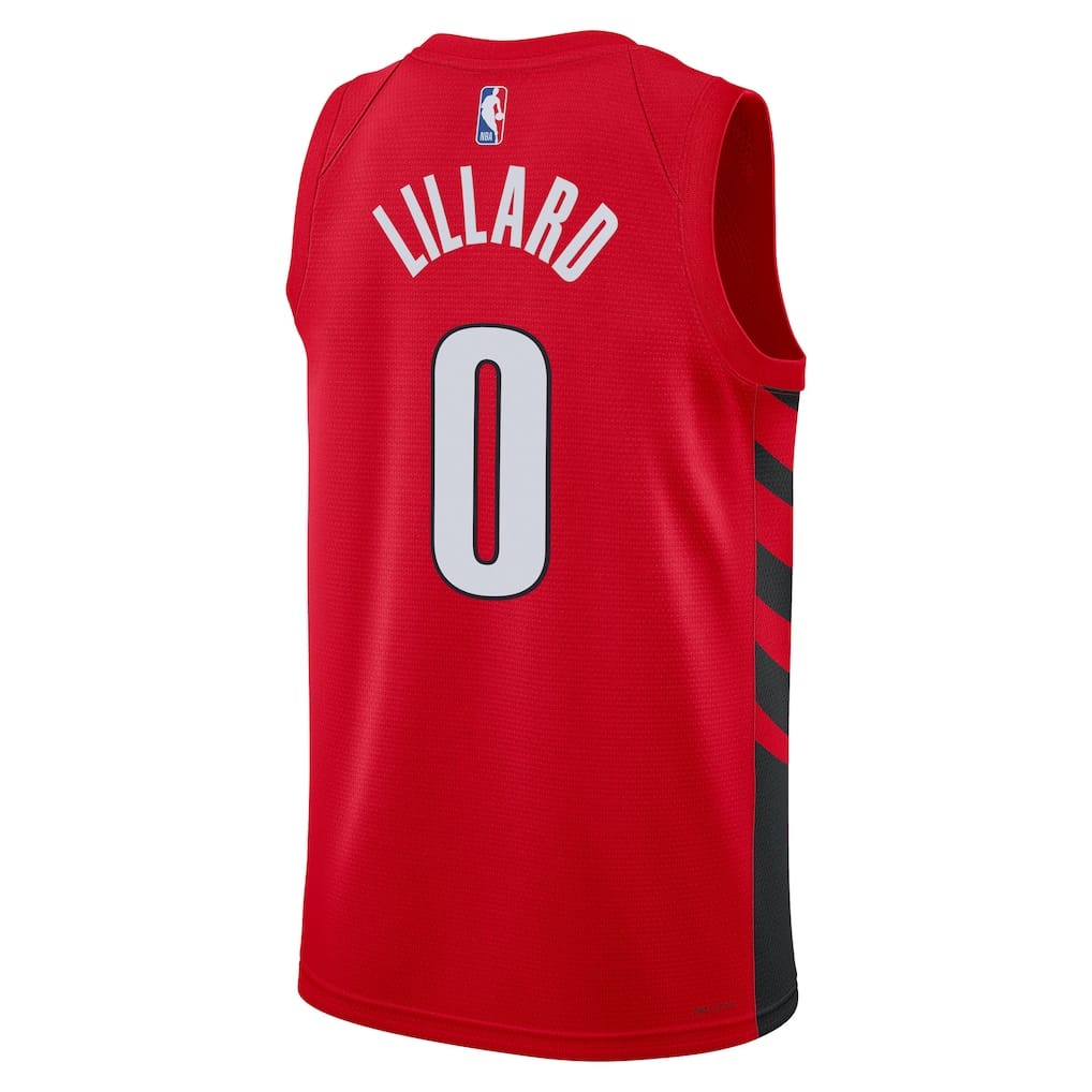 Regata Portland Trail Blazers Damian Lillard Statement Edition
