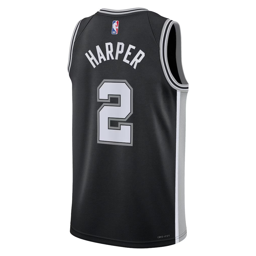 Regata San Antonio Spurs Dylan Harper Icon Edition