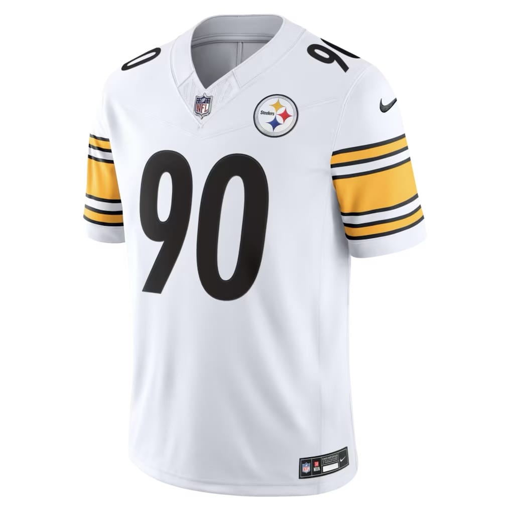 Camisa Pittsburgh Steelers T. J. Watt Branca
