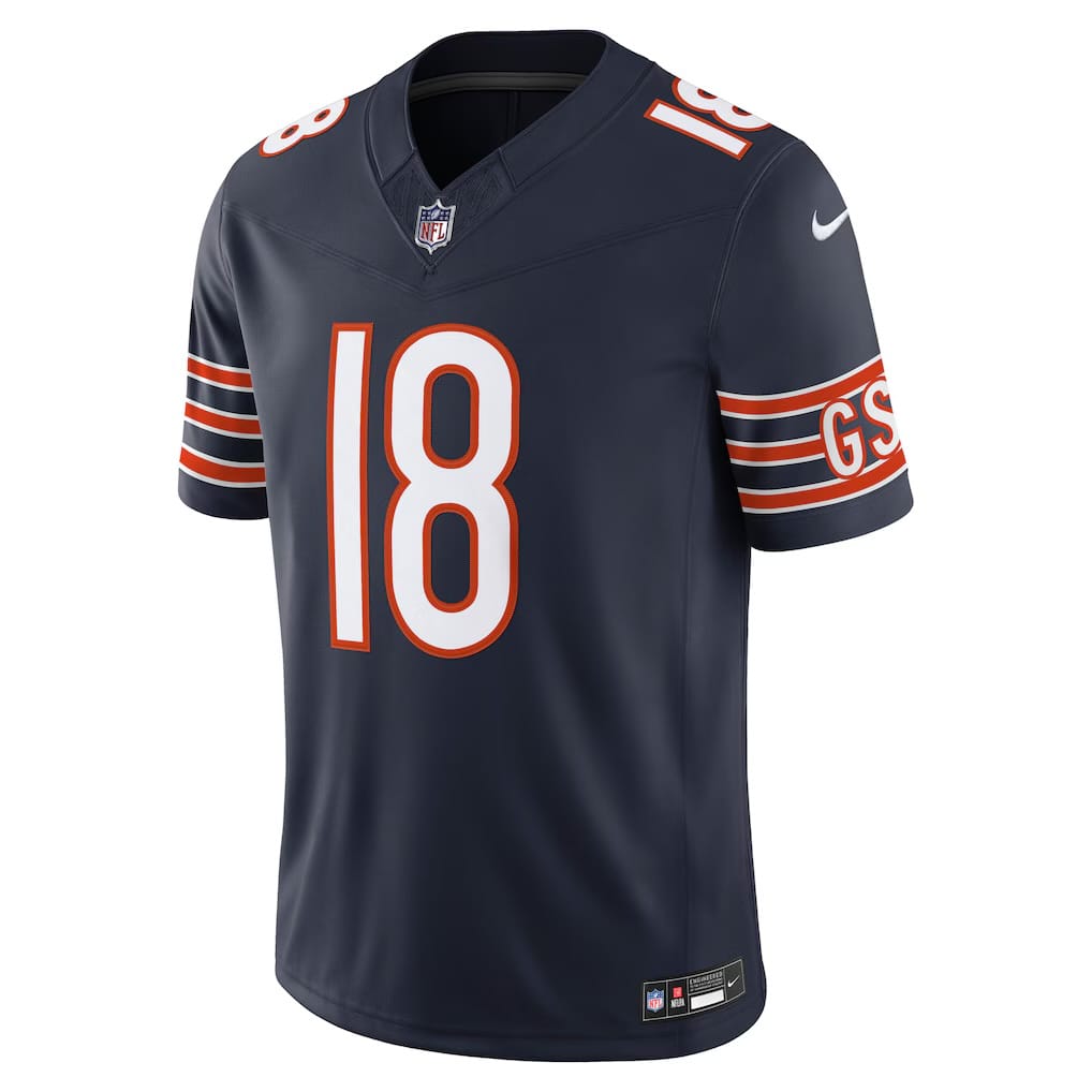 Camisa Chicago Bears Caleb Williams Azul