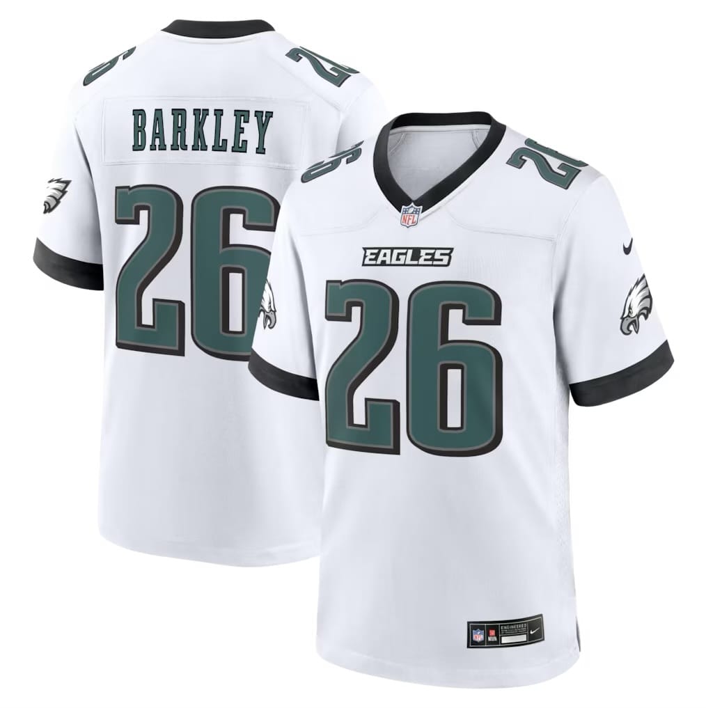 Camisa Philadelphia Eagles Sean Barkley Branca