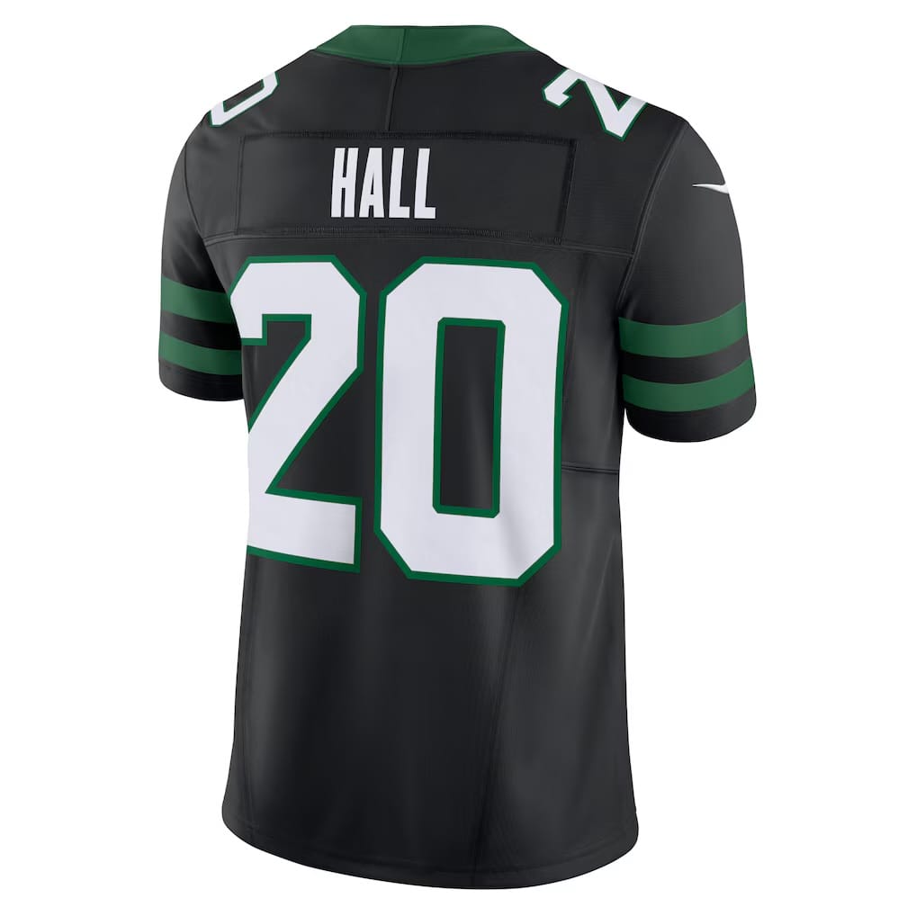Camisa New York Jets Breece Hall Preta