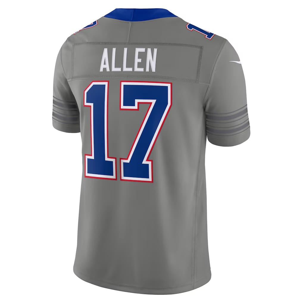 Camisa Buffalo Bills Josh Allen Cinza