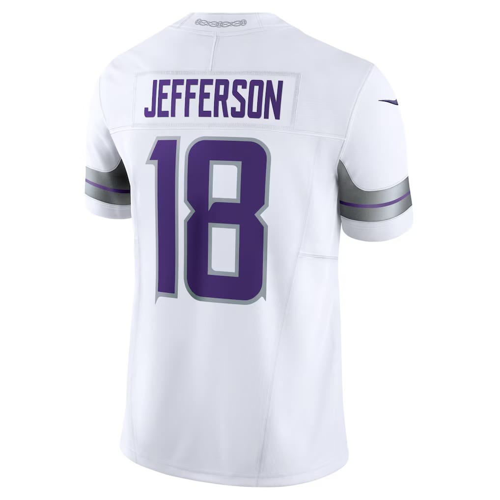 Camisa Minnesota Vikings Justin Jefferson Branca