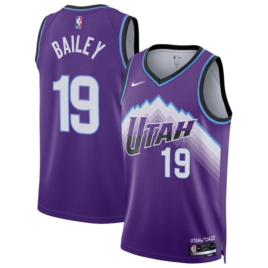 Regata Utah Jazz Ace Bailey Icon Edition