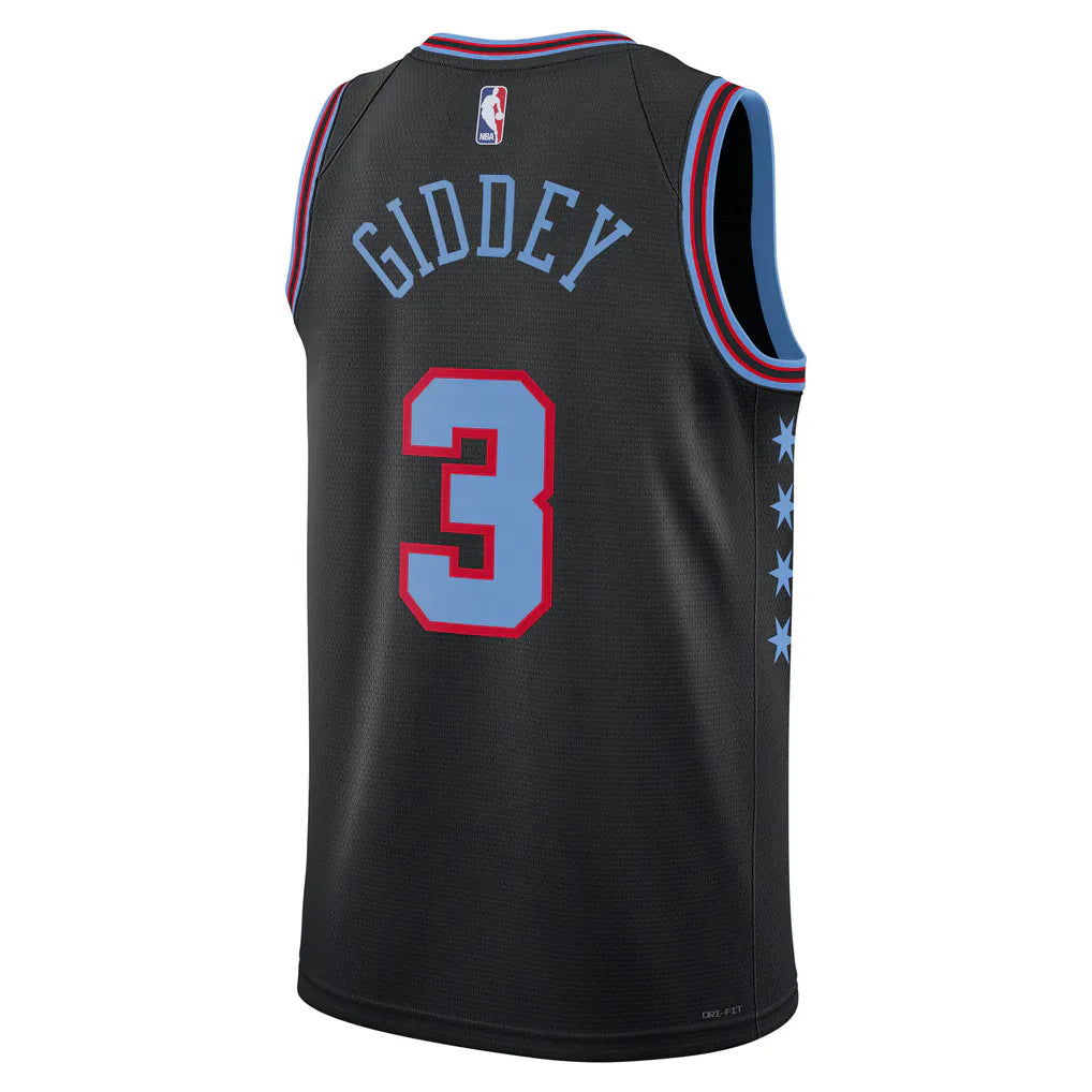 Regata Chicago Bulls Josh Giddey City Edition