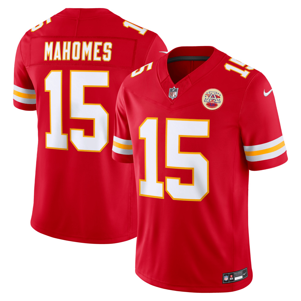 Camisa Kansas City Chiefs Patrick Mahomes Vermelha