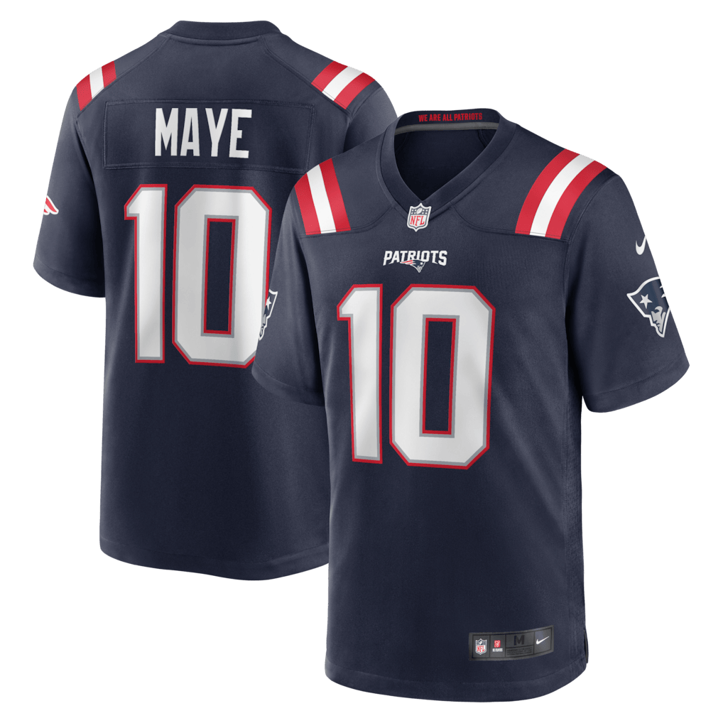 Camisa New England Patriots Drake Maye Azul